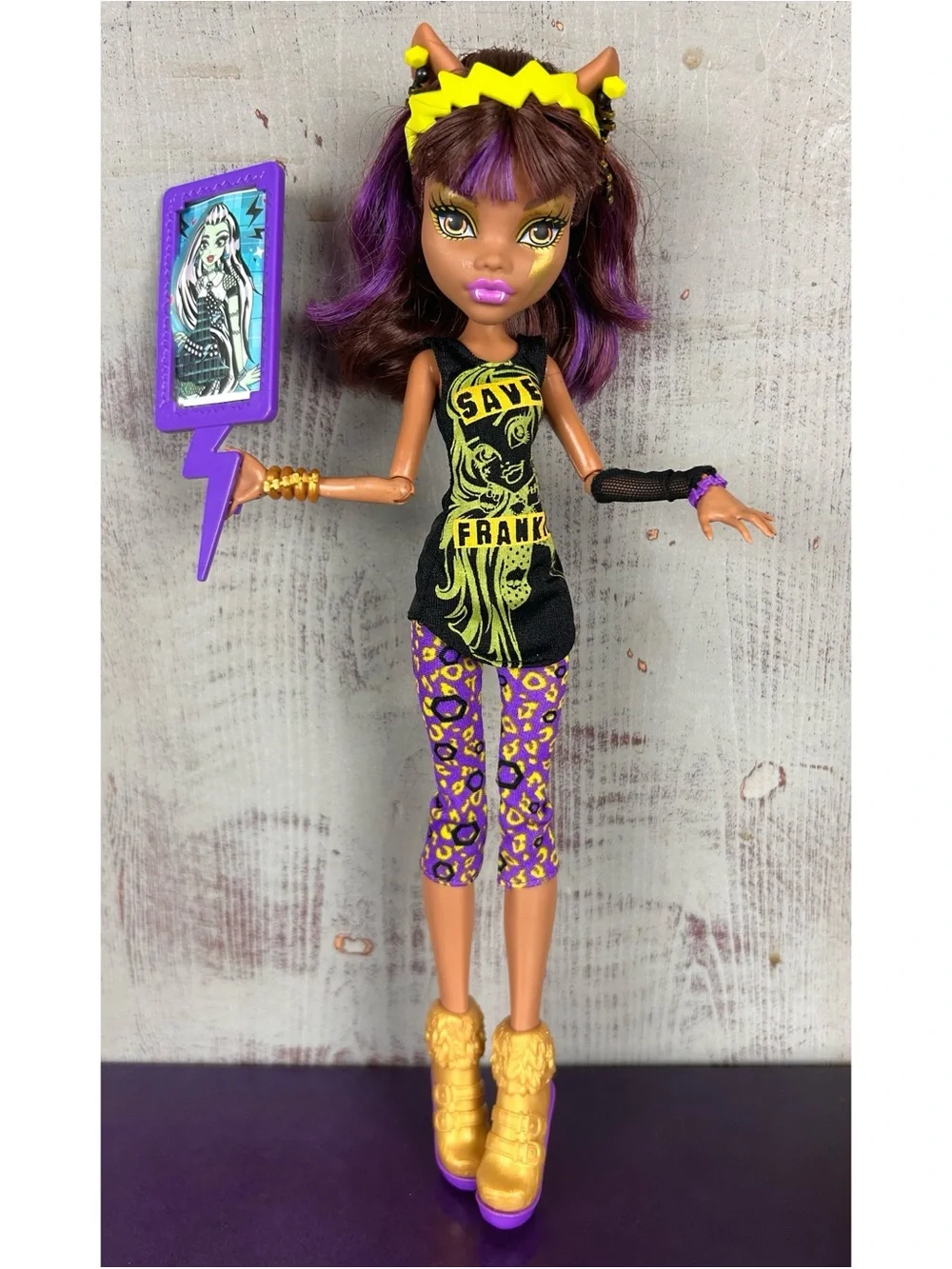 Monster High Clawdeen Wolf Save Frankie Doll